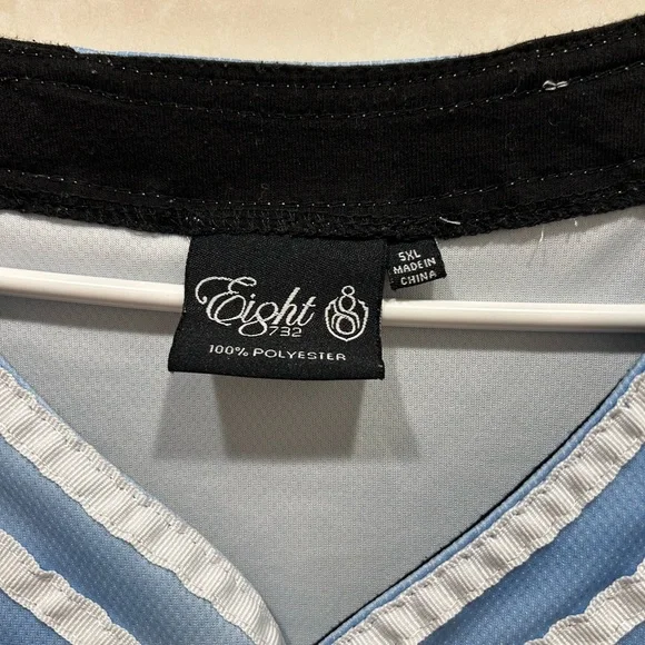 Chabri Men's Black and Multicolor Jersey Shirt ( USED BUT IN GREAT CONDITION) - Picture 4 of 5